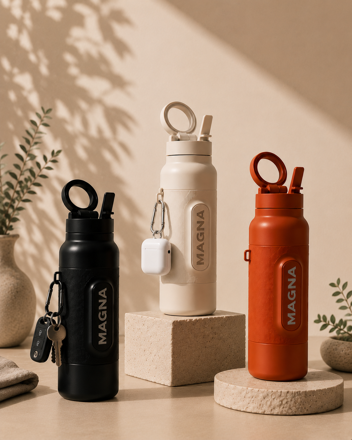 Magna Magnetic Insulated Water Bottle
